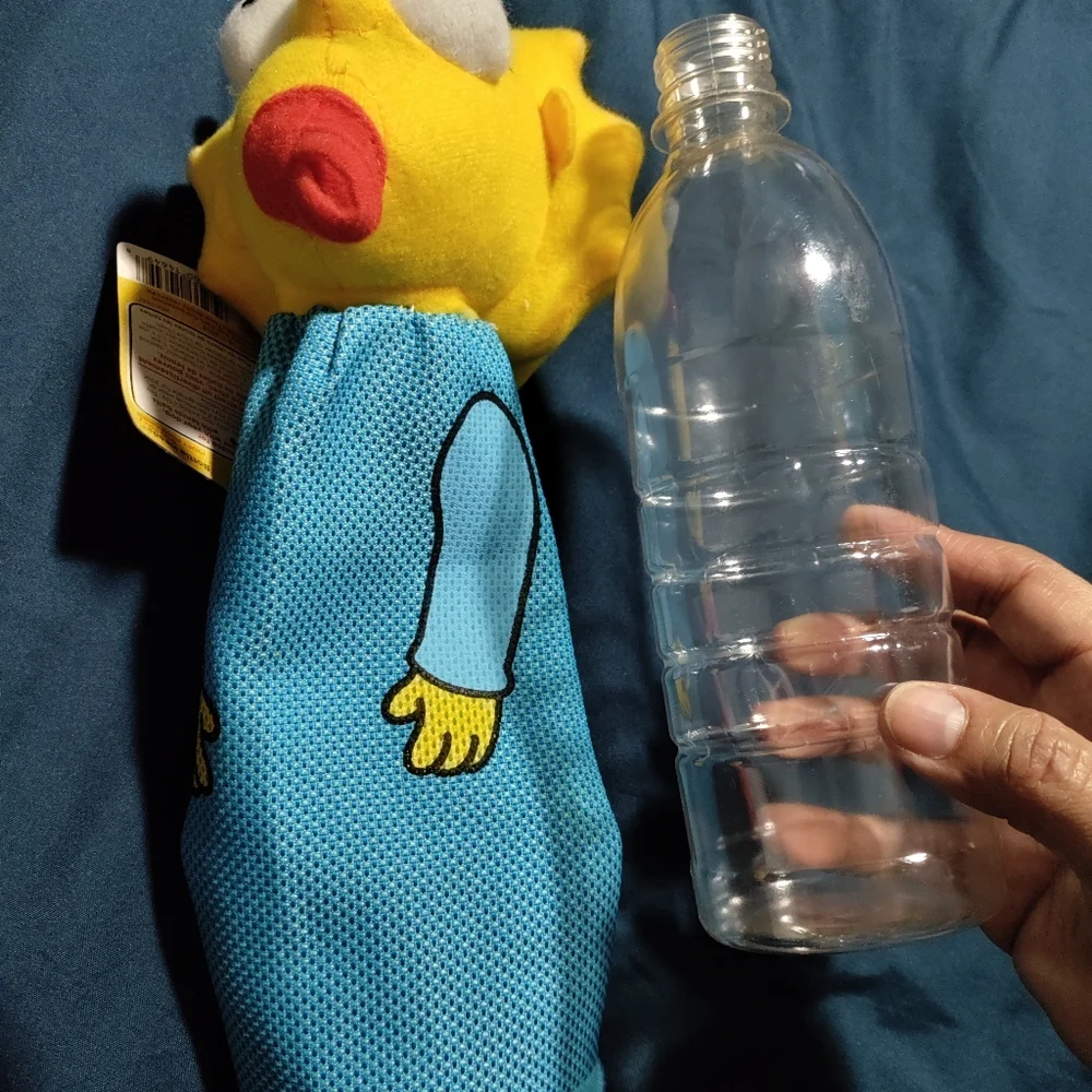 NWT The Simpsons bottle head dog toys set of 3